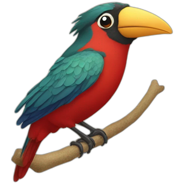 Pajaro periquito emoji