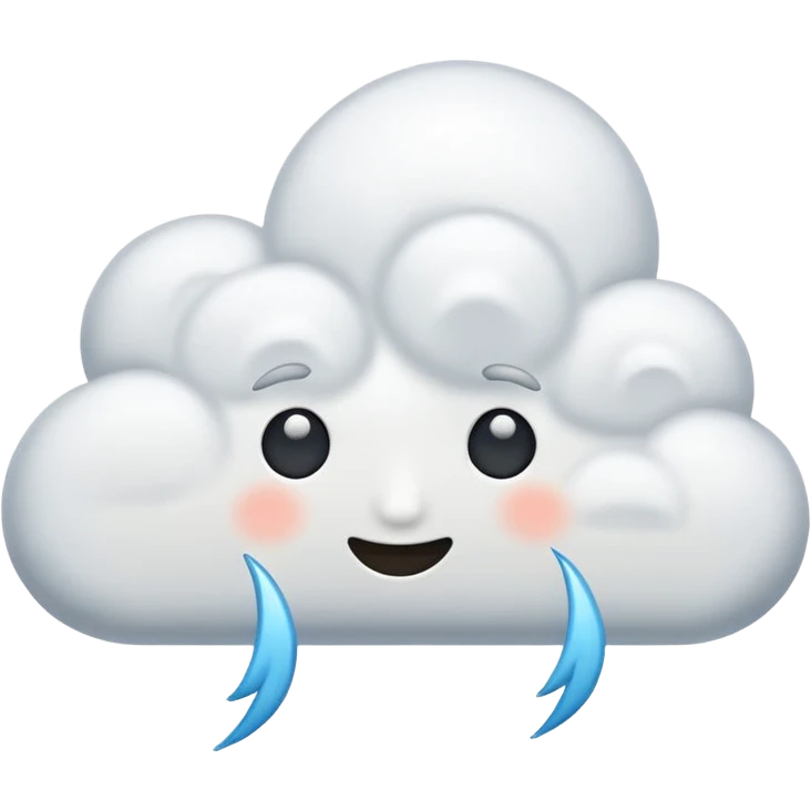 windy cloud emoji