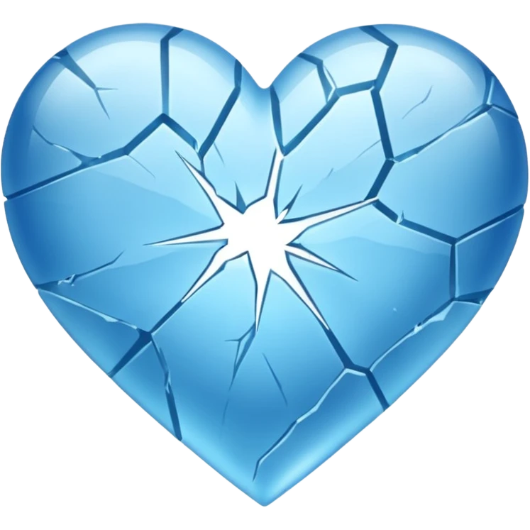 icey cold heart emoji
