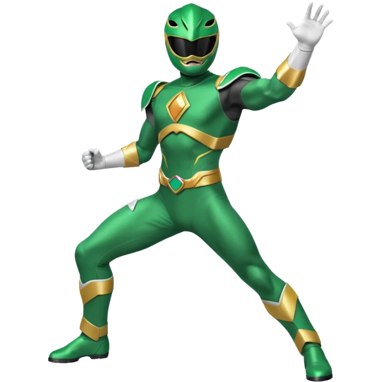 Power ranger green emoji