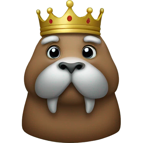 King walrus  emoji