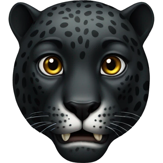 Black jaguar emoji