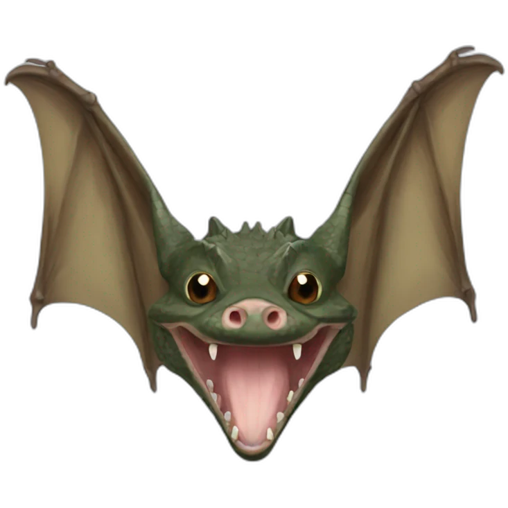 Alligator Bat emoji