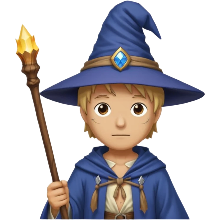 kido one piece Wizard emoji