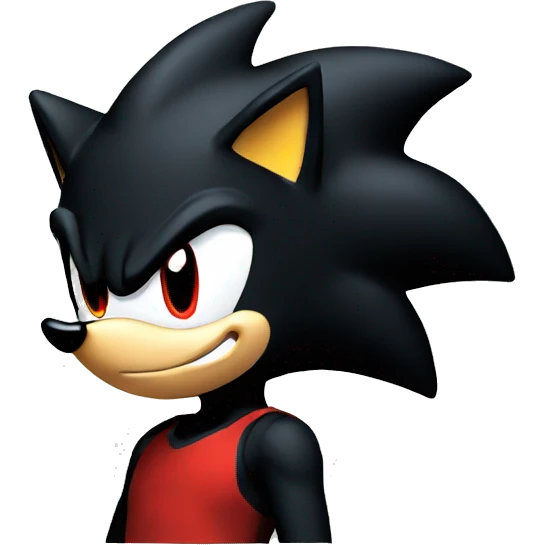 shadow the hedgehog head emoji