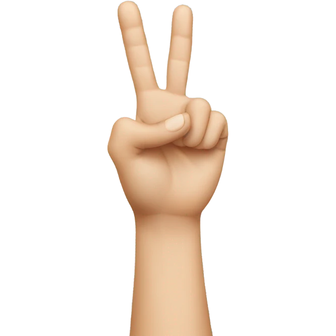 I agree in sign language  emoji