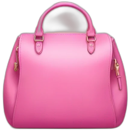 pink bag emoji