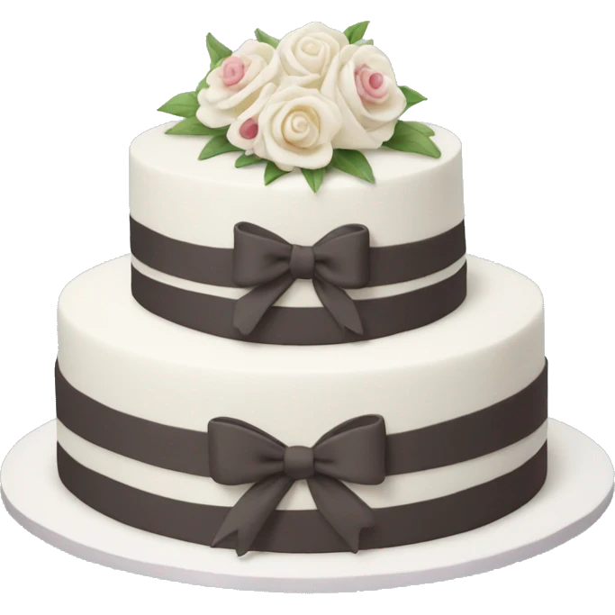 Wedding cake emoji