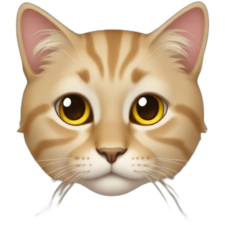 cat with long hair emoji