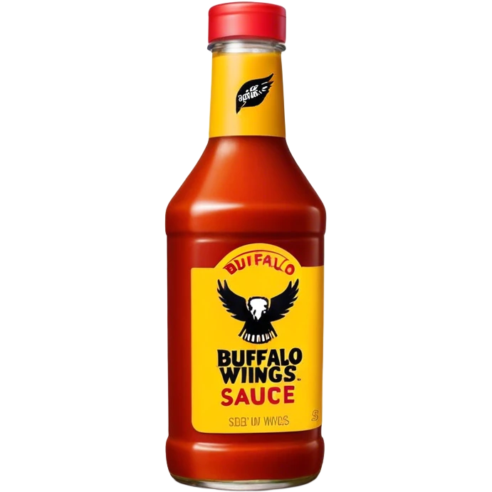 Buffalo Wild Wings sauce brand bottle  emoji