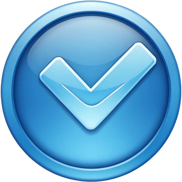 Make a emoji of official Instagram verified Blue tick  emoji
