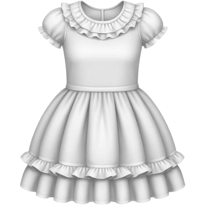 Small cute dress  emoji