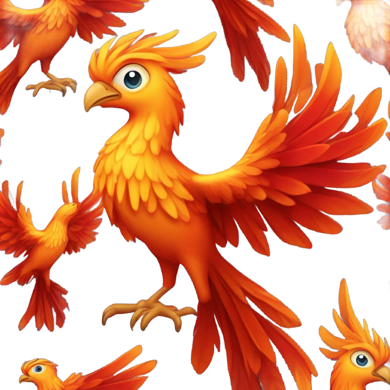 Phoenix bird emoji