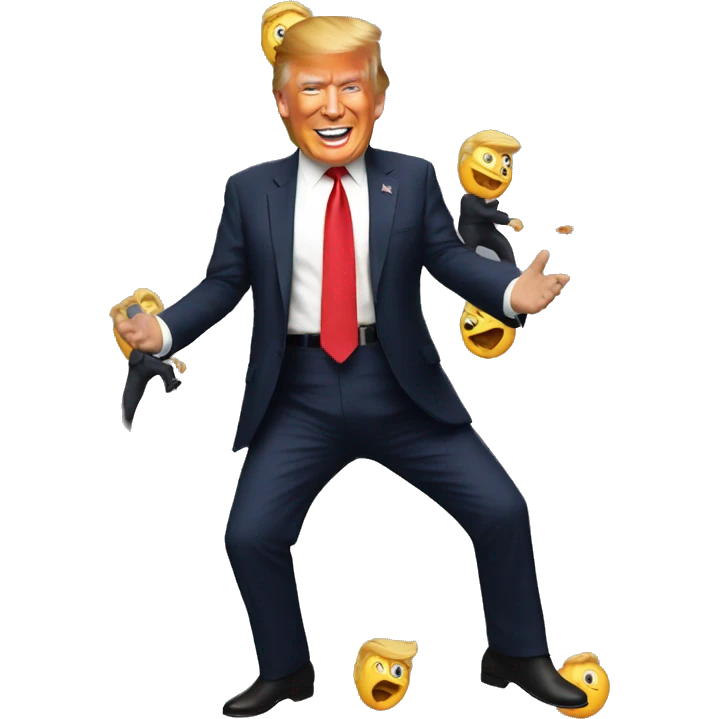 Donald Trump dance emoji