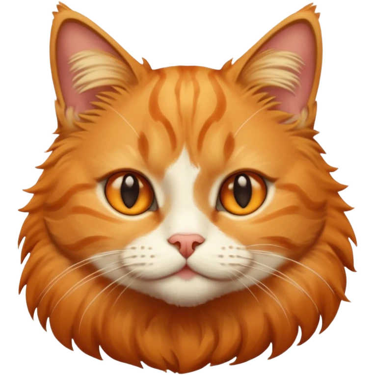 A good -natured cat emoji