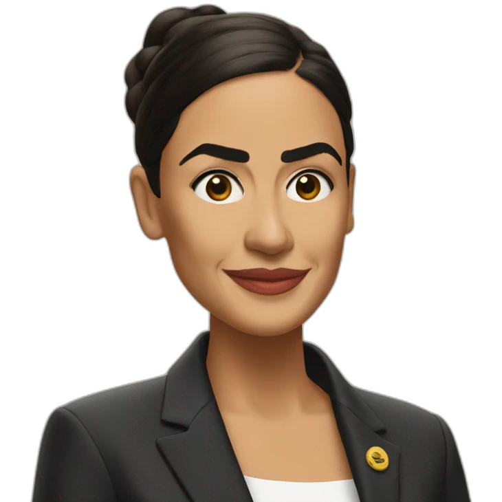Alexandria Ocasio-Cortez emoji