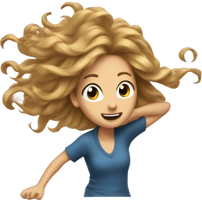 hair flip emoji