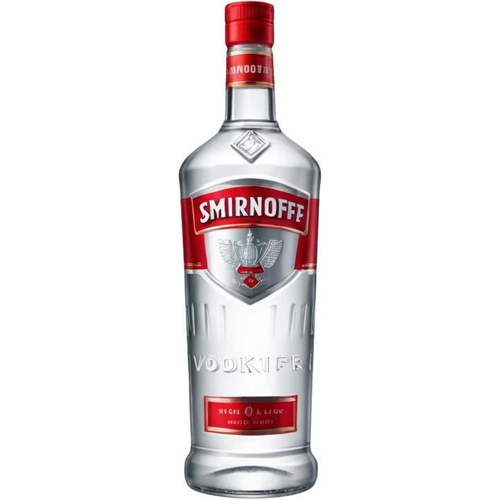 Smirnoff Vodka bottle emoji
