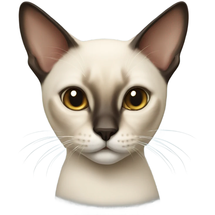 Siamese cat emoji