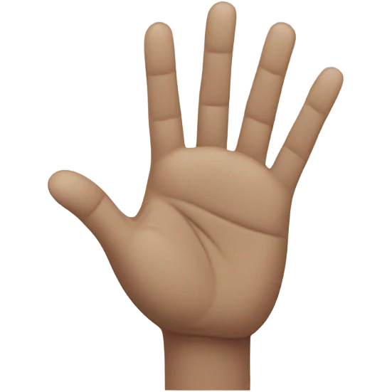 Hand fanning my face emoji
