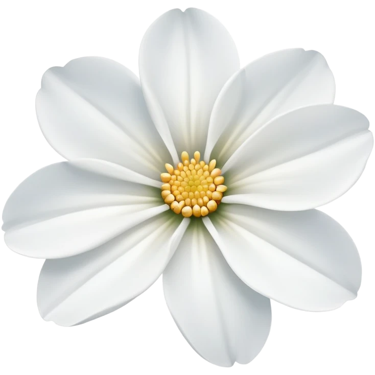 White flower  emoji