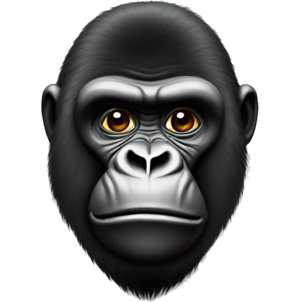 un gorille emoji