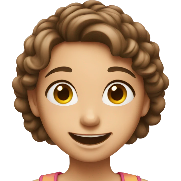happy girl emoji
