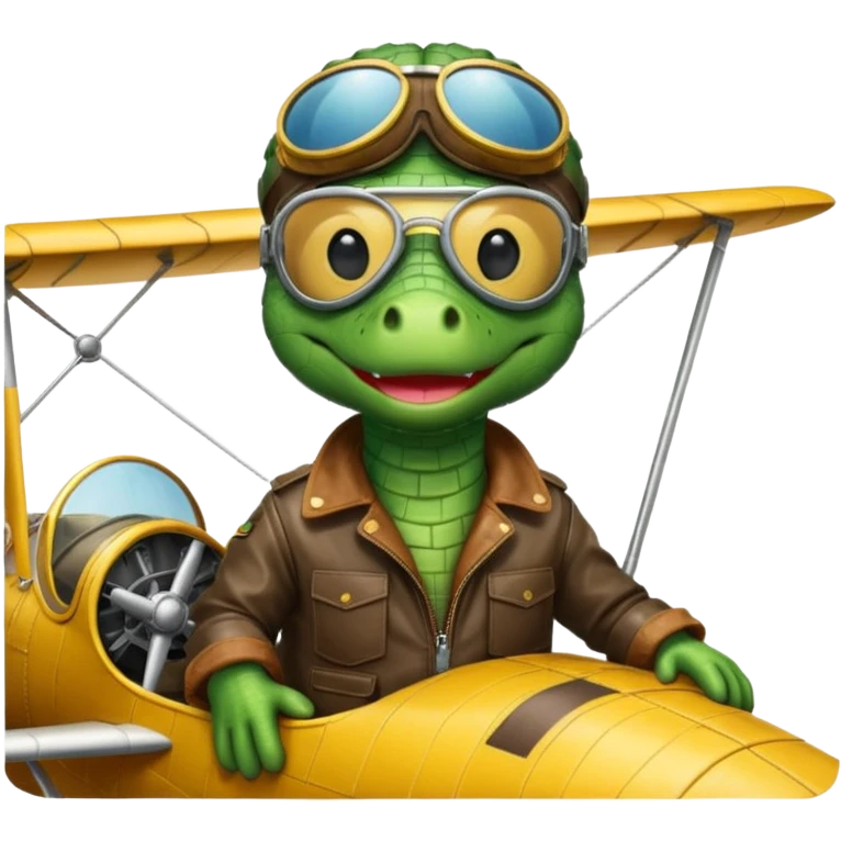 🐊✈️ emoji