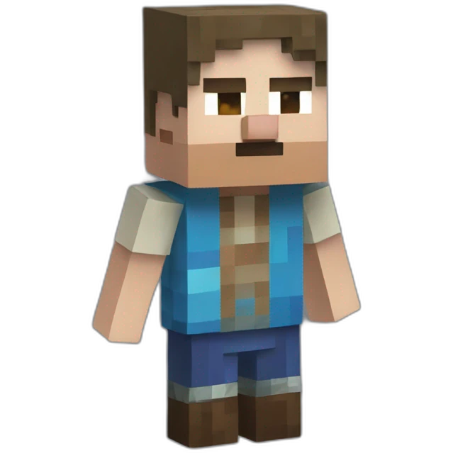 steve minecraft emoji