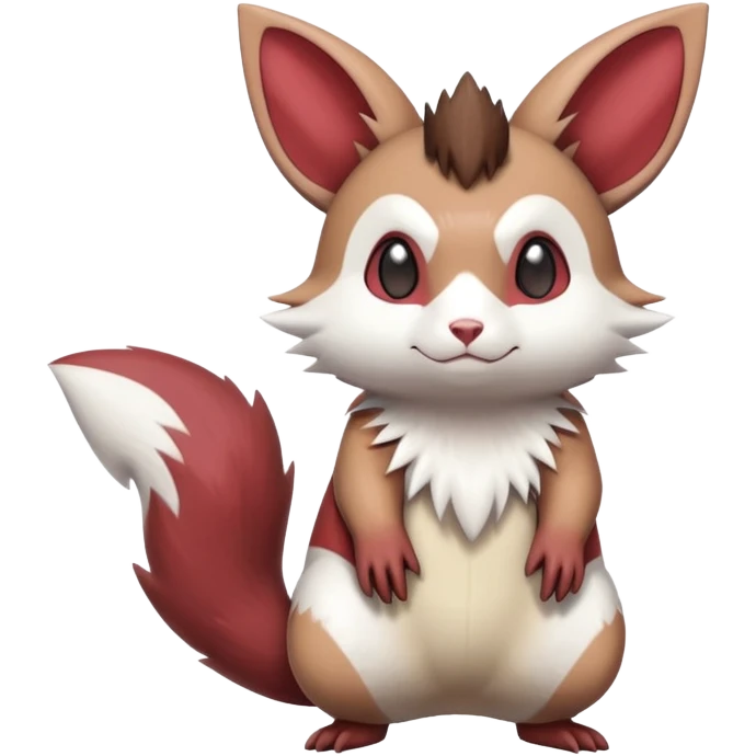 Furret-Minccino-Zangoose-Hybrid (Full body) emoji