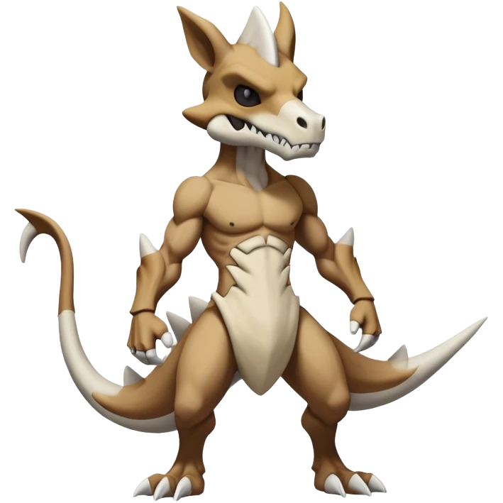 Cubone-Marowak-Fakémon-creature (full body) emoji