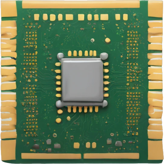 Ai computer chip emoji
