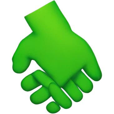 green handshake emoji