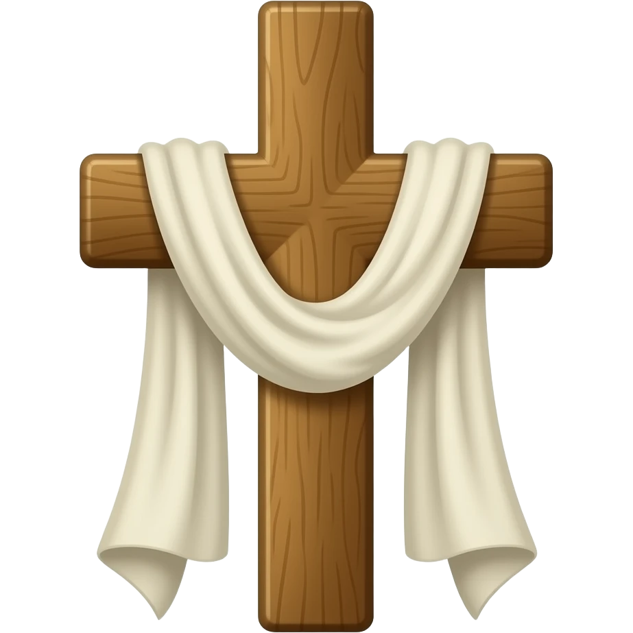 Good Friday and cross emoji