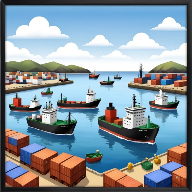 Sea Port import emoji