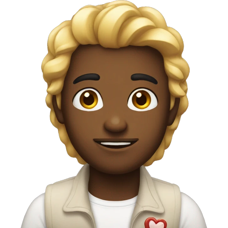 Love with love emoji