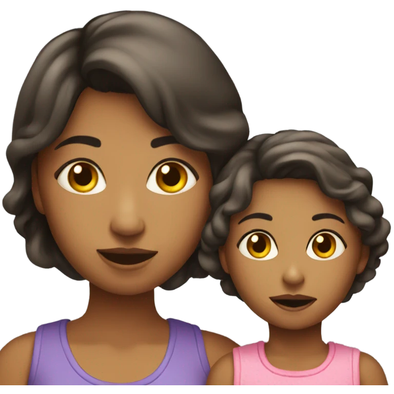 daughter and mother emoji