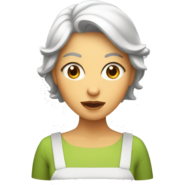 Hungry lady emoji