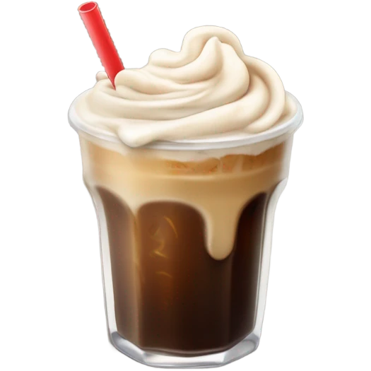 Iced coffee emoji