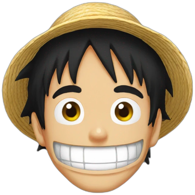 Luffy one piece emoji
