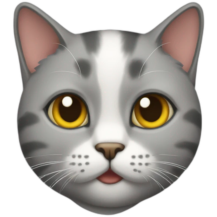 cat sayign no emoji