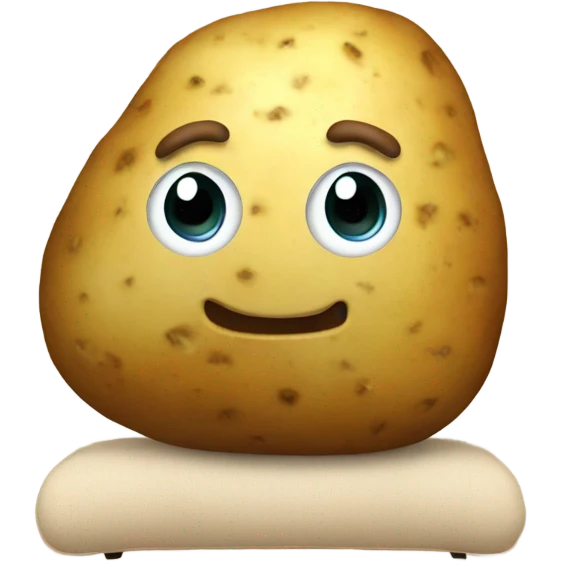 potato on sofa emoji