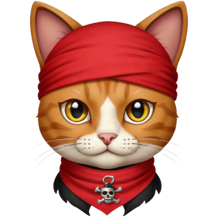 cat pirate emoji