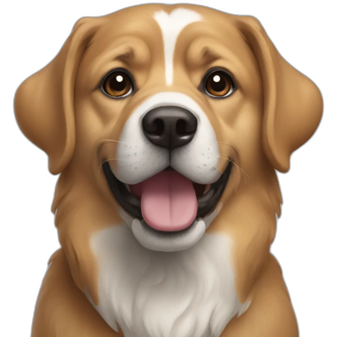 Chien qui pète emoji