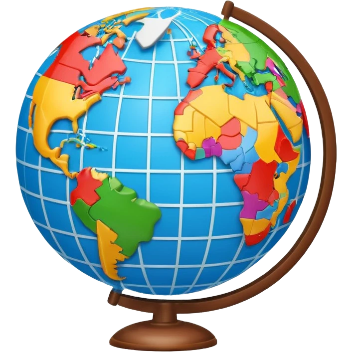 internet emoji showing a globe with a cursor emoji