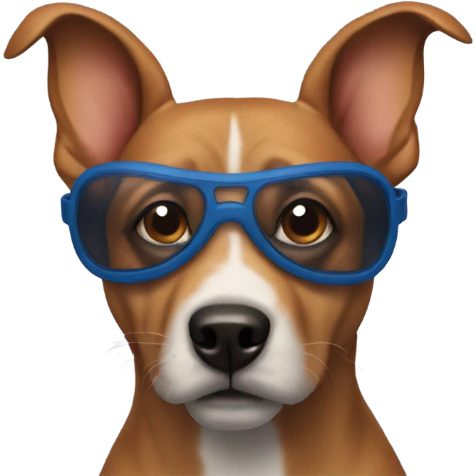 DOG in SPIDER MAN mask emoji