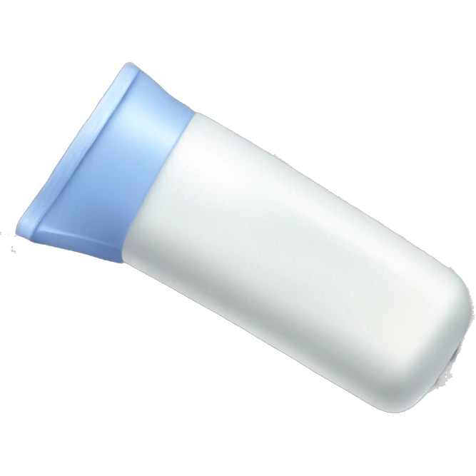 bottle of shaving cream emoji