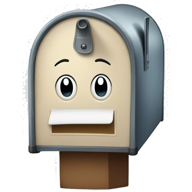overstuffed mailbox emoji