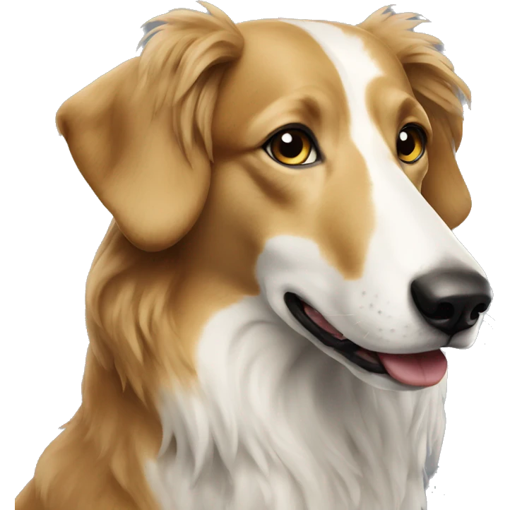 Borzoi dog emoji