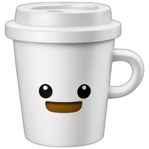 lego coffee cup emoji